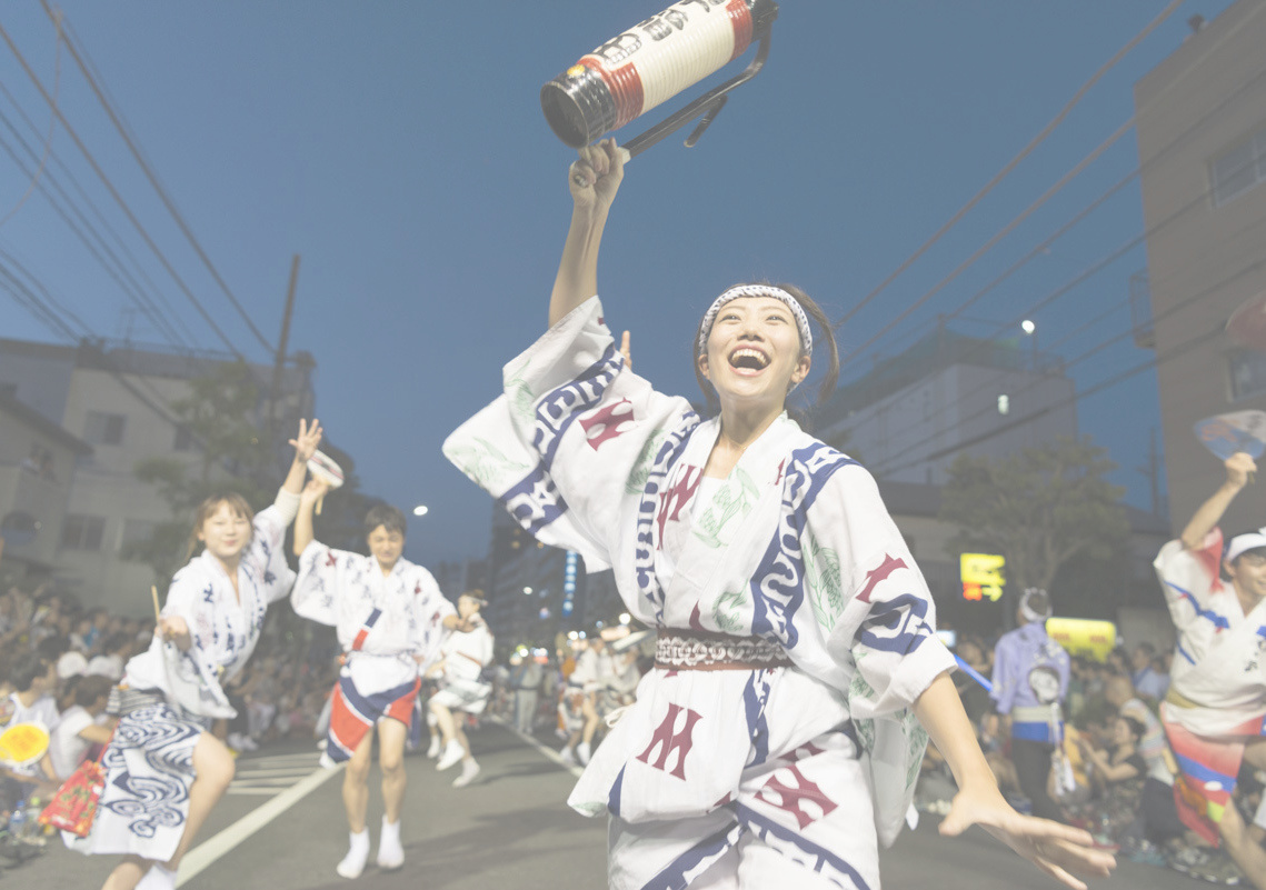 阿波おどり撮影