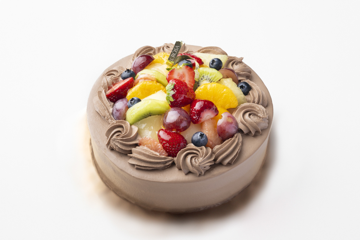 ホールケーキ写真撮影