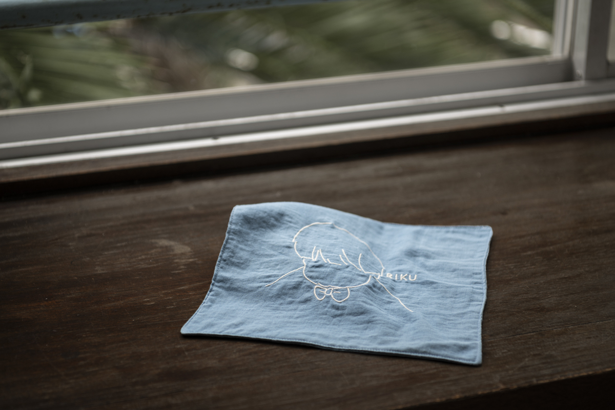 藍染め商品撮影事例