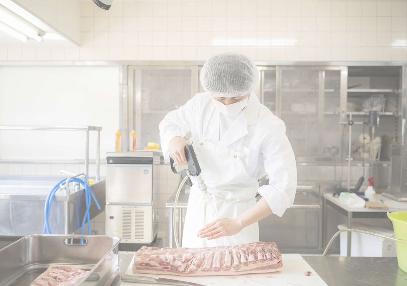 ハム製造イメージ写真撮影実績