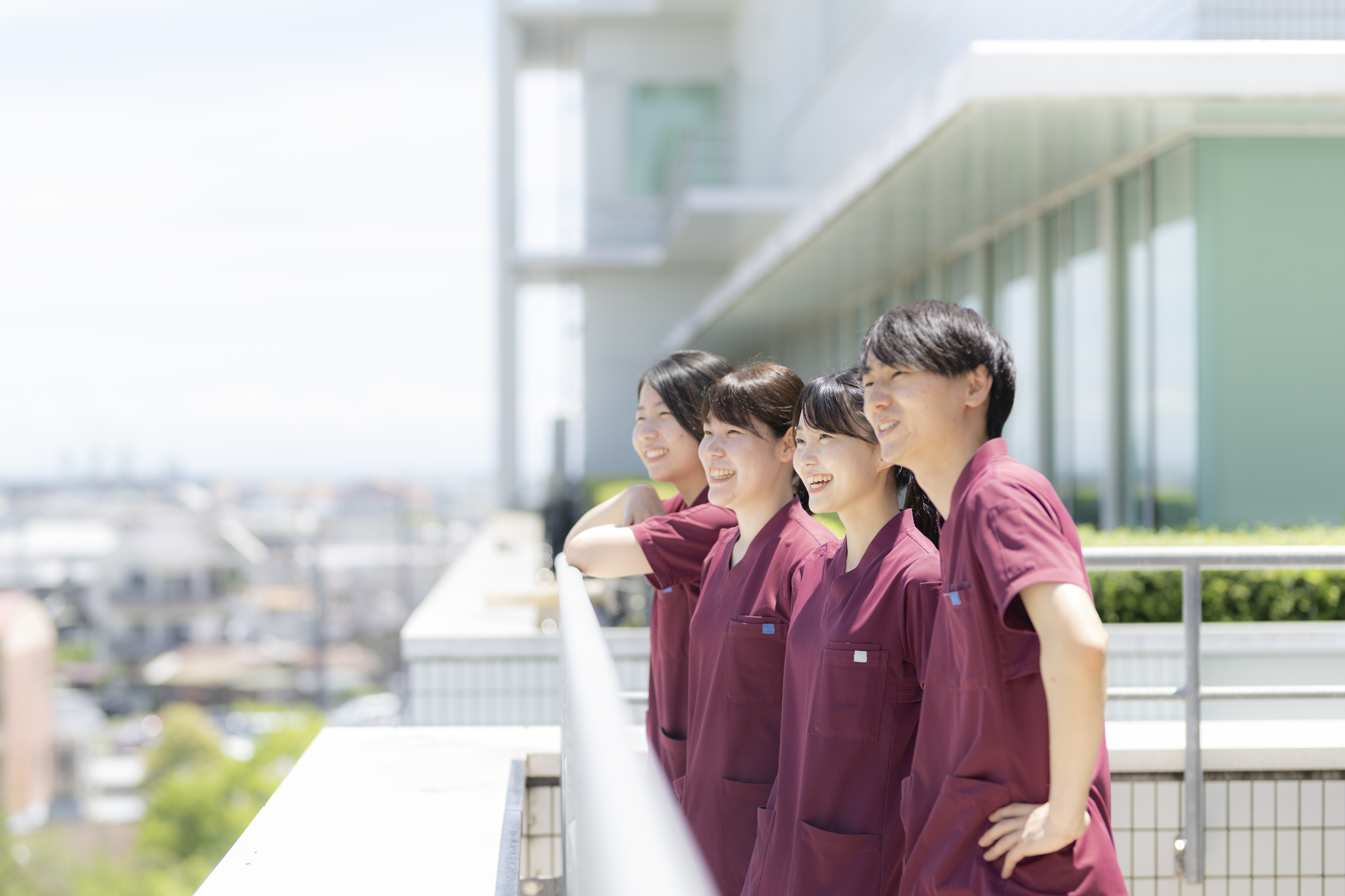 病院スタッフイメージ写真撮影